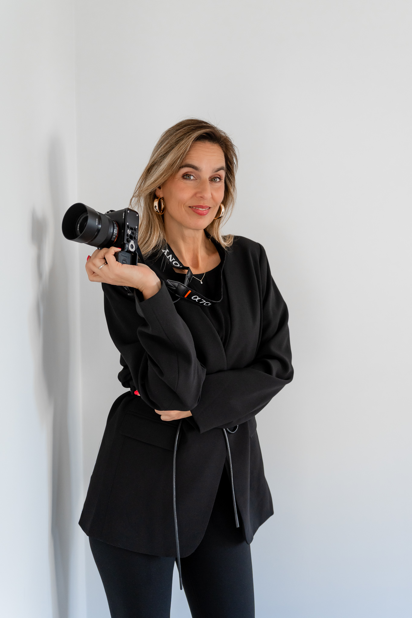 FOTOGRAAF ZWART CAMERA